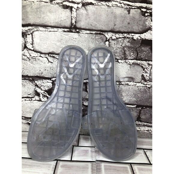Vince Camuto Clear Rubber Chain Casual Thong Sandals Women Sz 6M US/36EU - Picture 14 of 16